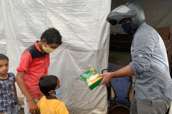 Oateo Oats collaborated with Zomato Feeding India to distribute Oat Flour to 180 families!