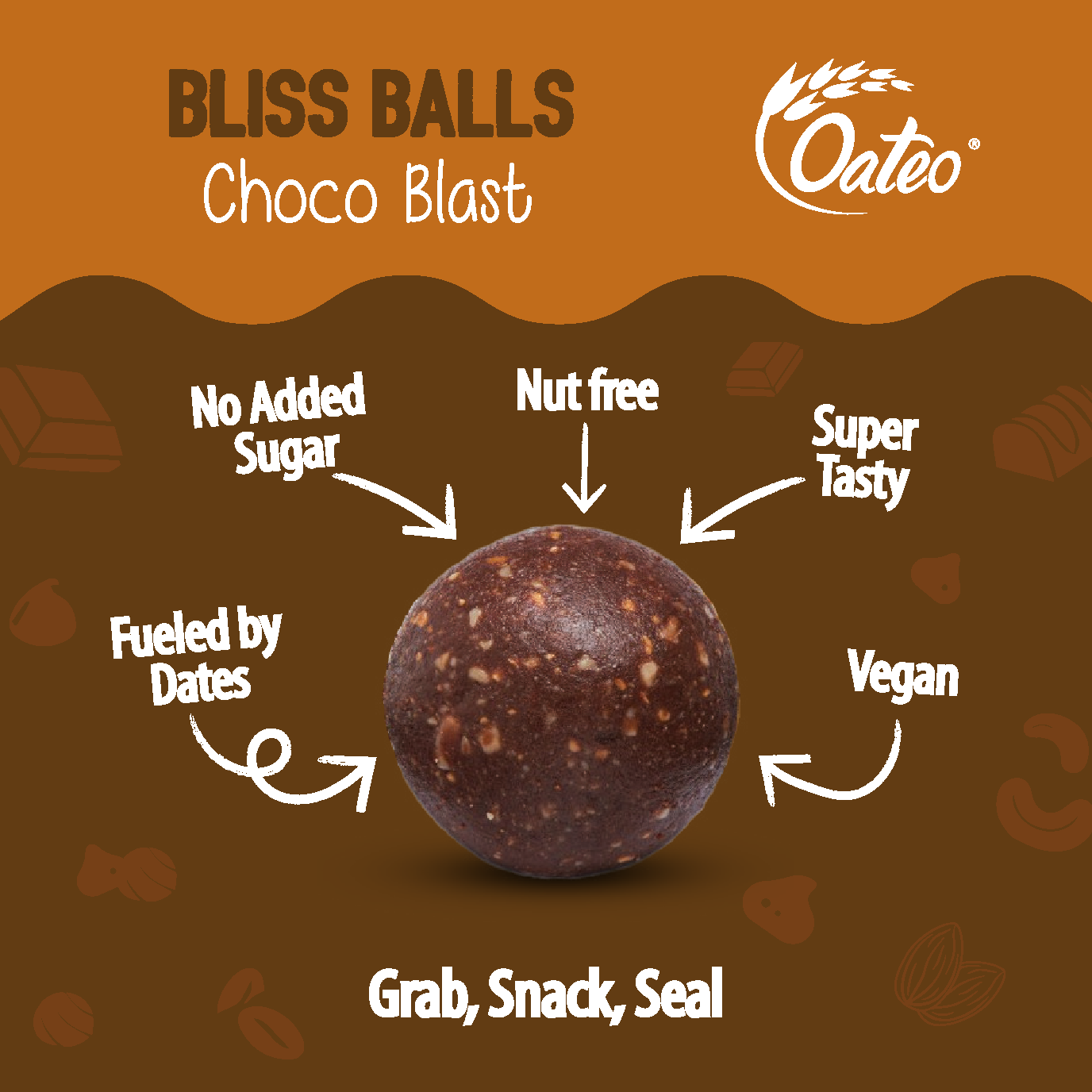 Oateo Bliss Balls- Choco Blast - Image 3