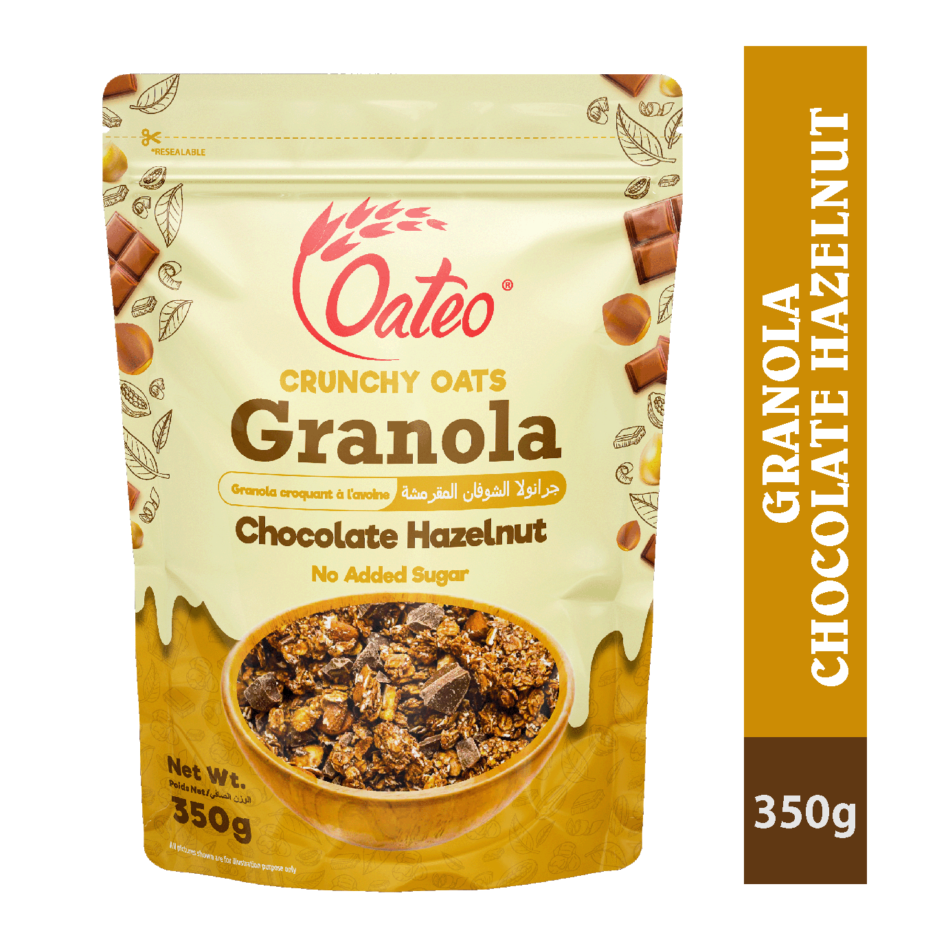 Crunchy Oats Granola -Chocolate Hazelnut