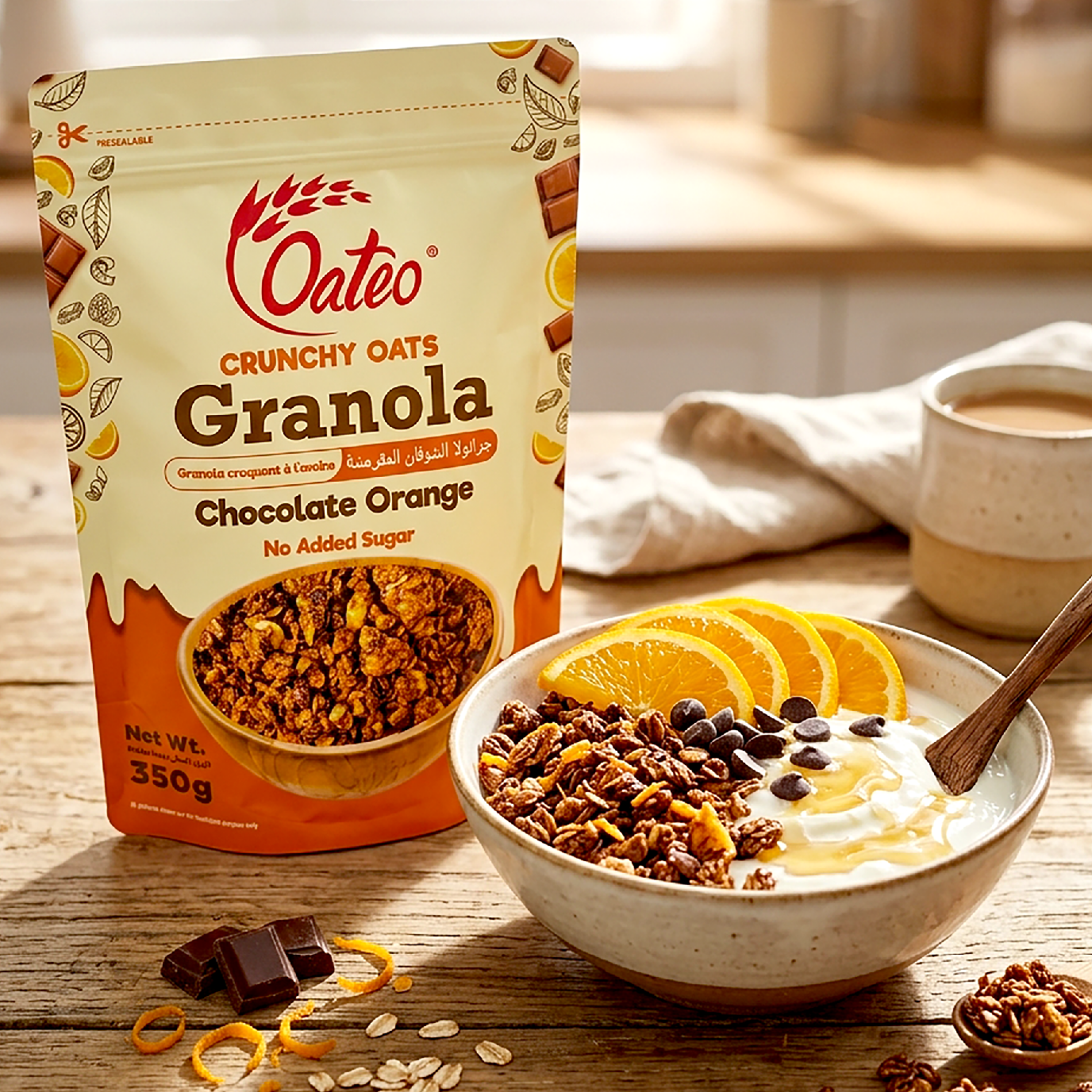 Crunchy Oats Granola – Chocolate Orange - Image 4